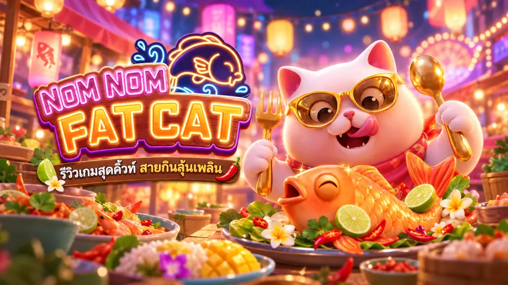 สล็อต Nom Nom Fat Cat